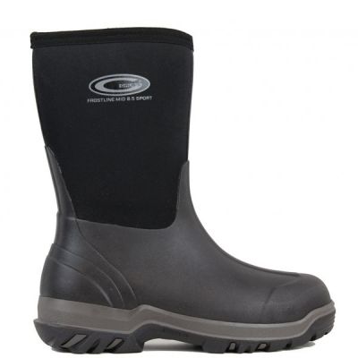 Grubs Frostline Sport 8.5 Mid Black Neoprene Boot: Ice & Cold