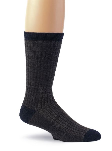 Alpaca Wool Work Socks - Light Compression Calf High
