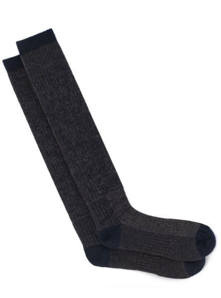 Alpaca Wool Work Socks - Light Compression Knee High