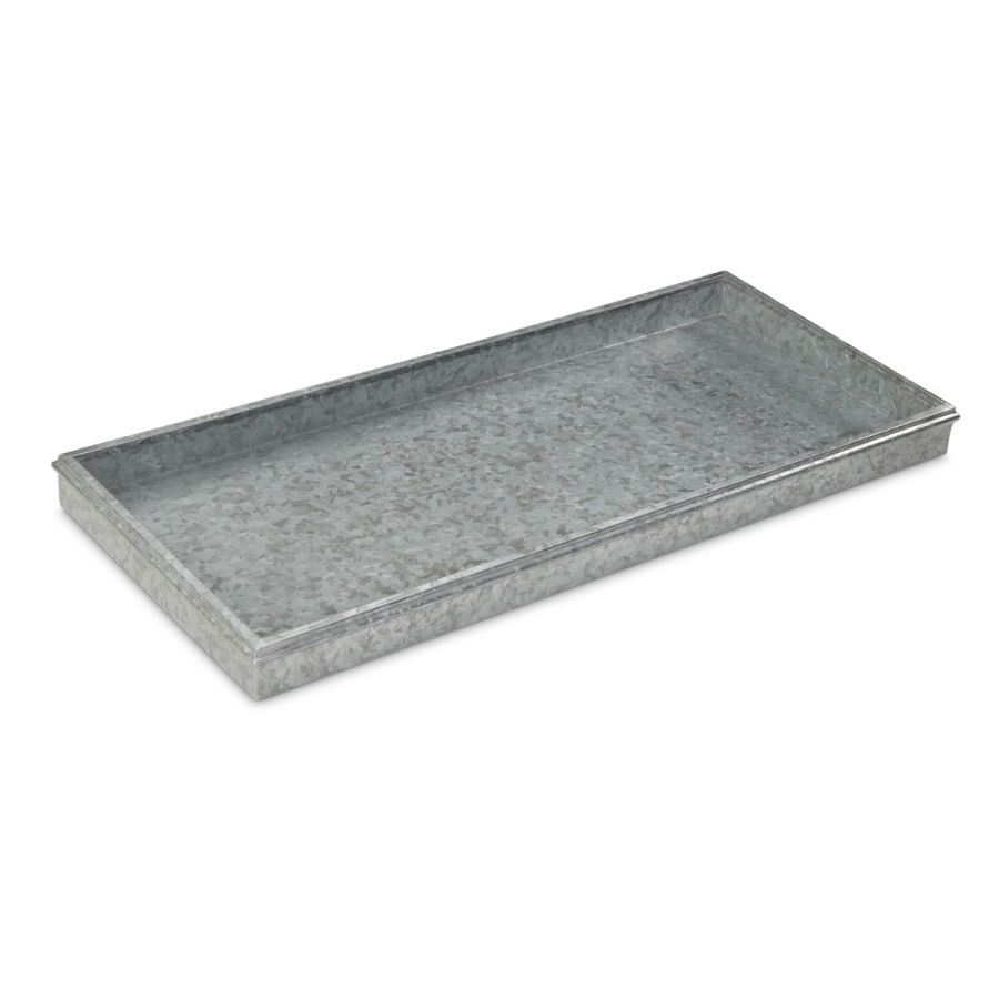 Classic Galvanized Multi Purpose Boot Tray